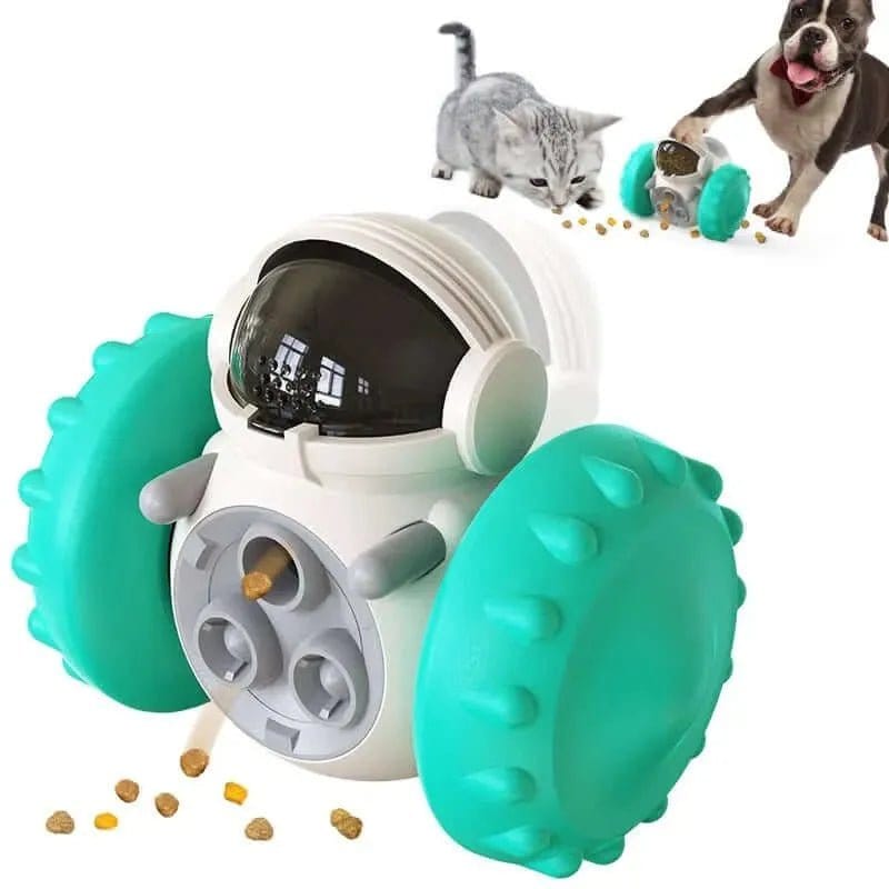 Slow feeder dog toy - interactive puzzle feeder bowl for dogs to slow down eating and reduce bloat - mental stimulation dog enrichment toy for small medium and large breeds

