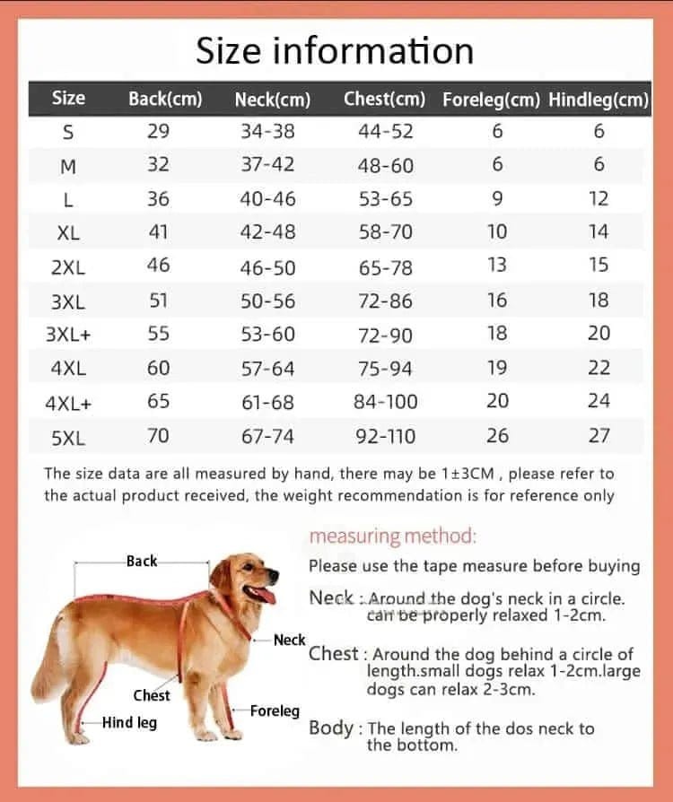 Waterproof Dog Raincoat