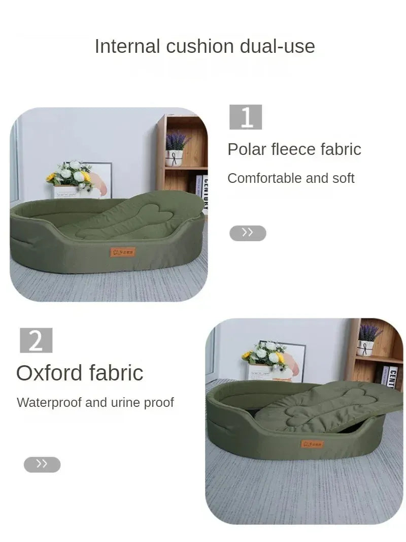 Dog Cushions Winter Pet Bed Sofa Large Dogs Fluffy
