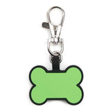 Silent Personalized Double Sided Silicone Dog ID Tag