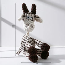 Plush Dog Donkey Squeaky Chew Toy