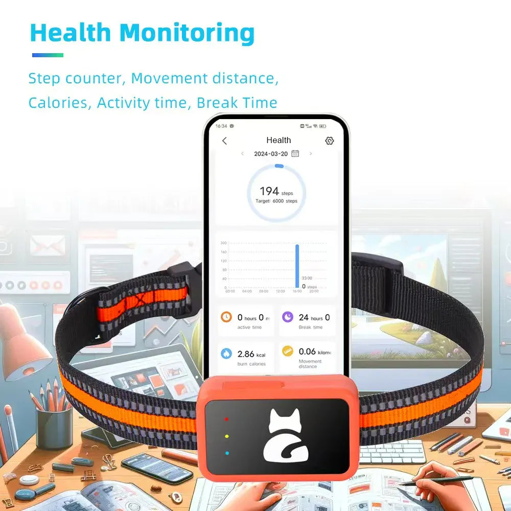 4G GPS  Wireless Dog Precision Realtime GPS Tracking