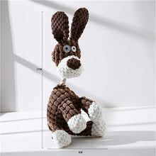 Plush Dog Donkey Squeaky Chew Toy