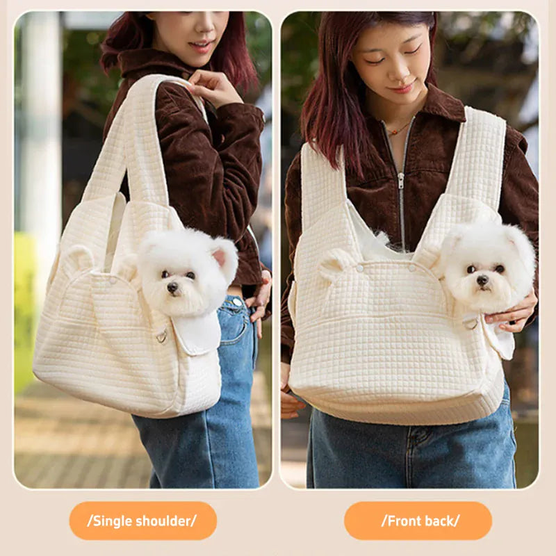 Portable Soft Outdoor Dog Backpack