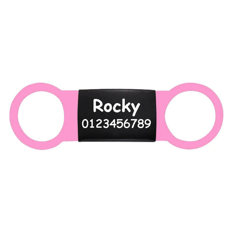 Slide On Personalized Dog ID Tag