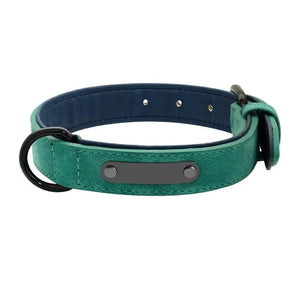 Personalized Vegan Leather Dog Collar