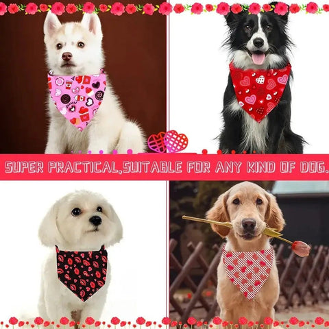 Dog Heart Bandanas