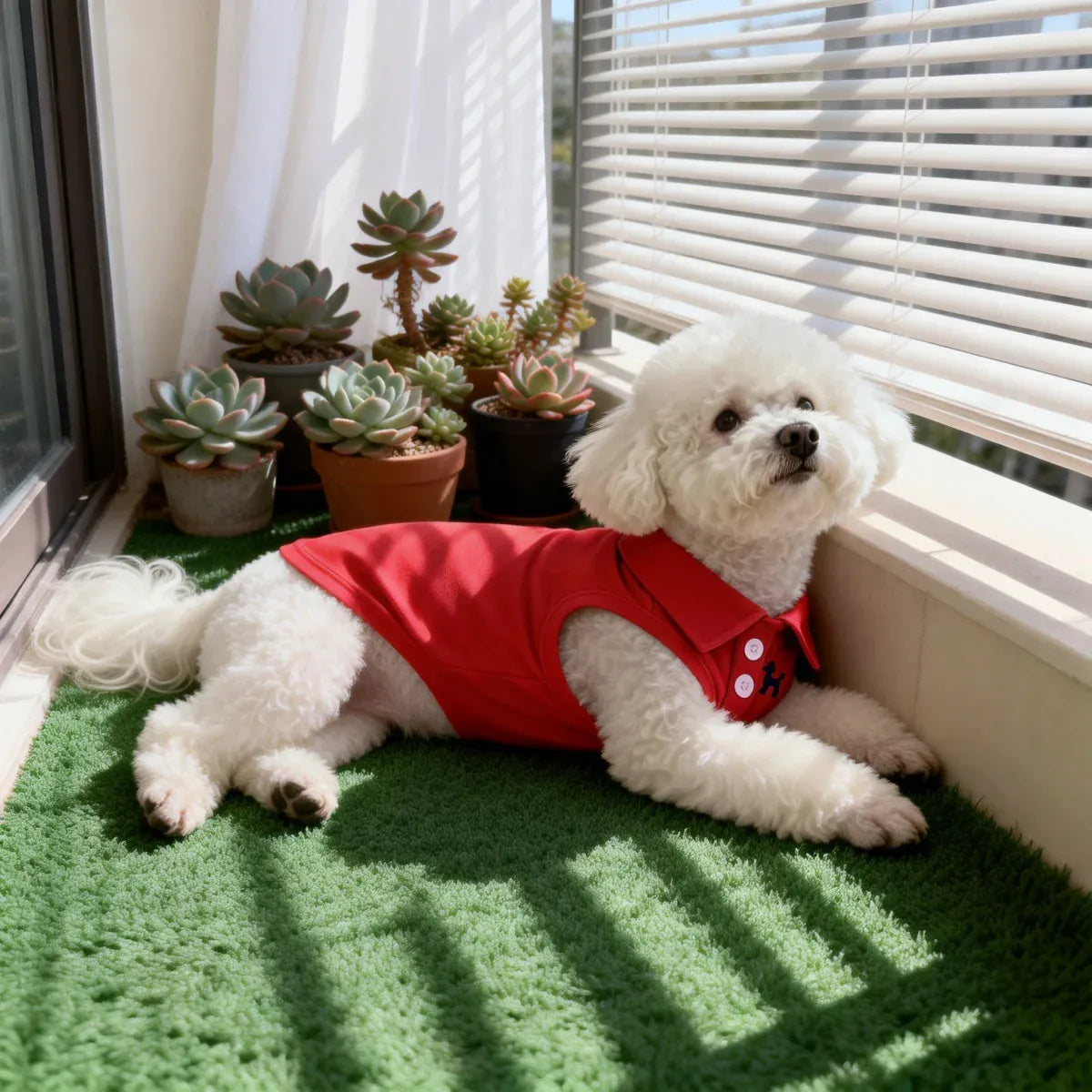 Dog Polo Shirt | Breathable Summer Pet Clothing | Hotdiggidydog®