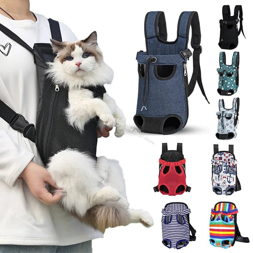Adjustable Dog Carrier Harness for Small Dogs – Padded & Breathable Pet Carrier for Walking, Travel & Hiking