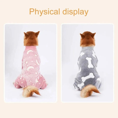 Fleece Dog Pajamas for Dogs