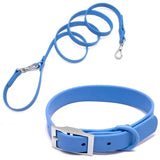 PVC Adjustable Dog Collar Harness Leash Sets