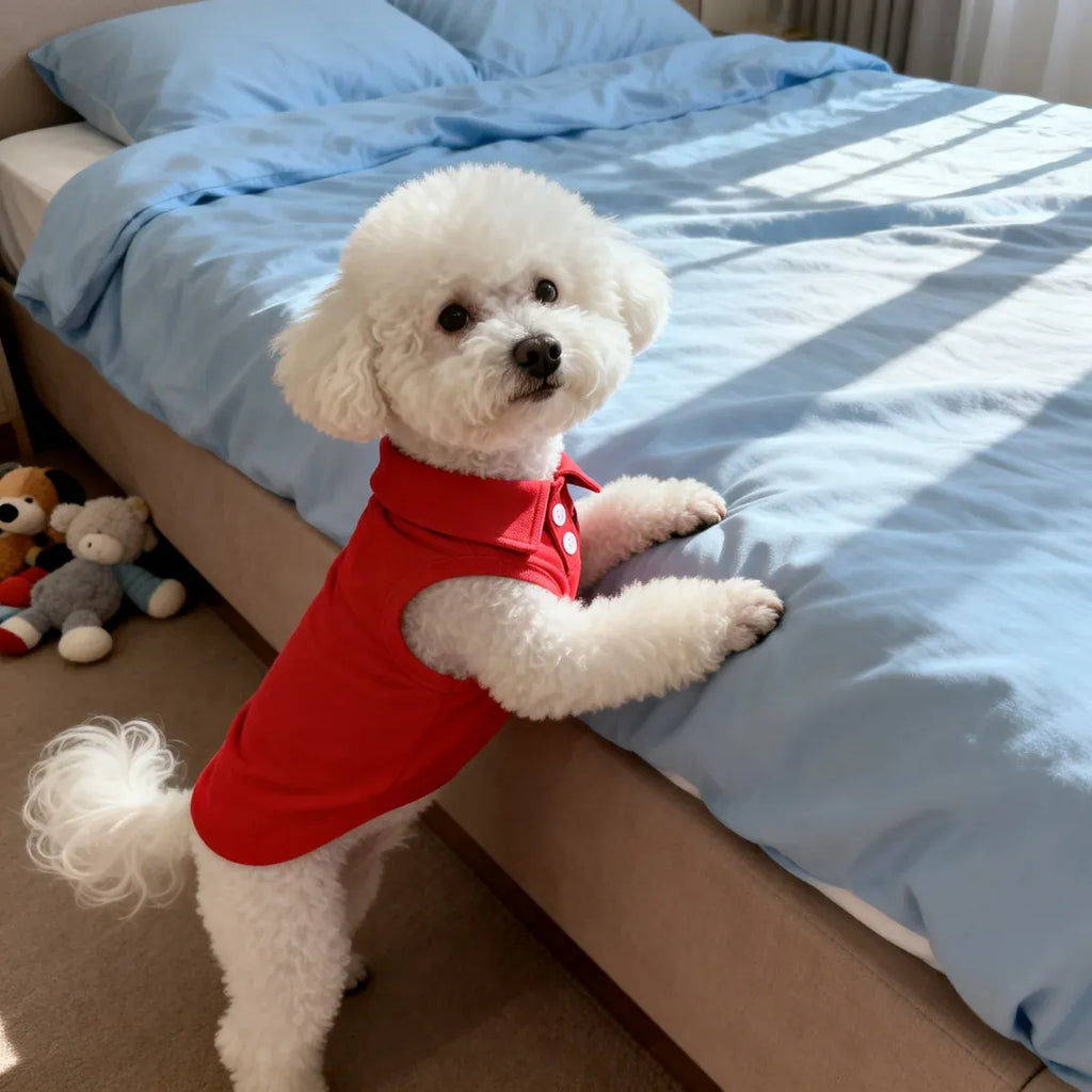Dog Polo Shirt | Breathable Summer Pet Clothing | Hotdiggidydog®