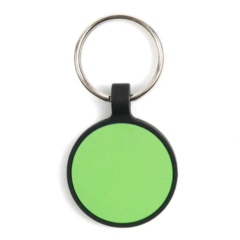 Silent Personalized Double Sided Silicone Dog ID Tag