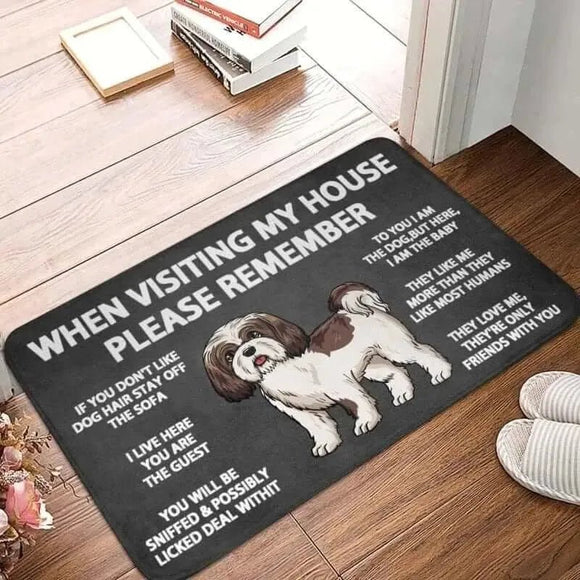 Personalized Dog Mats