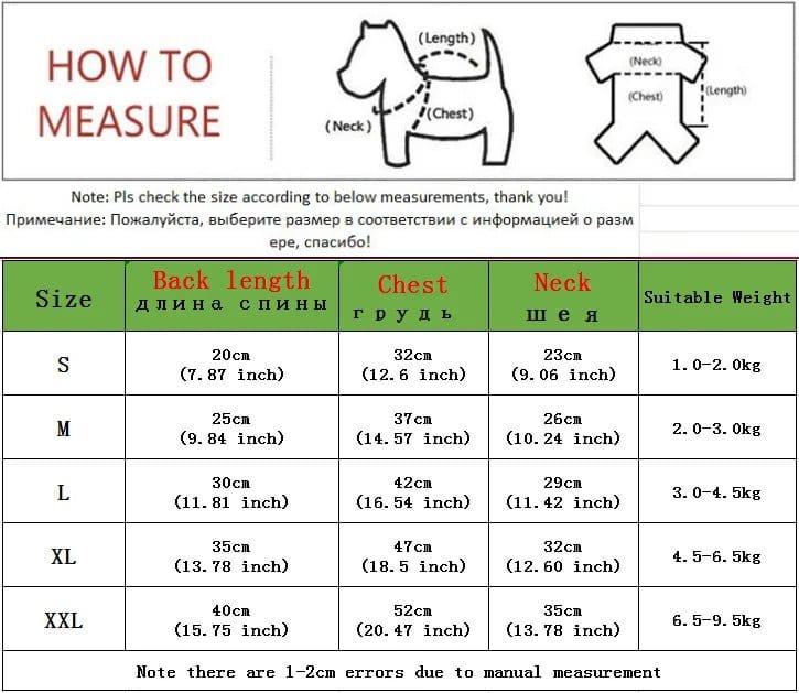 Sheepskin Jacket for Small Dogs
