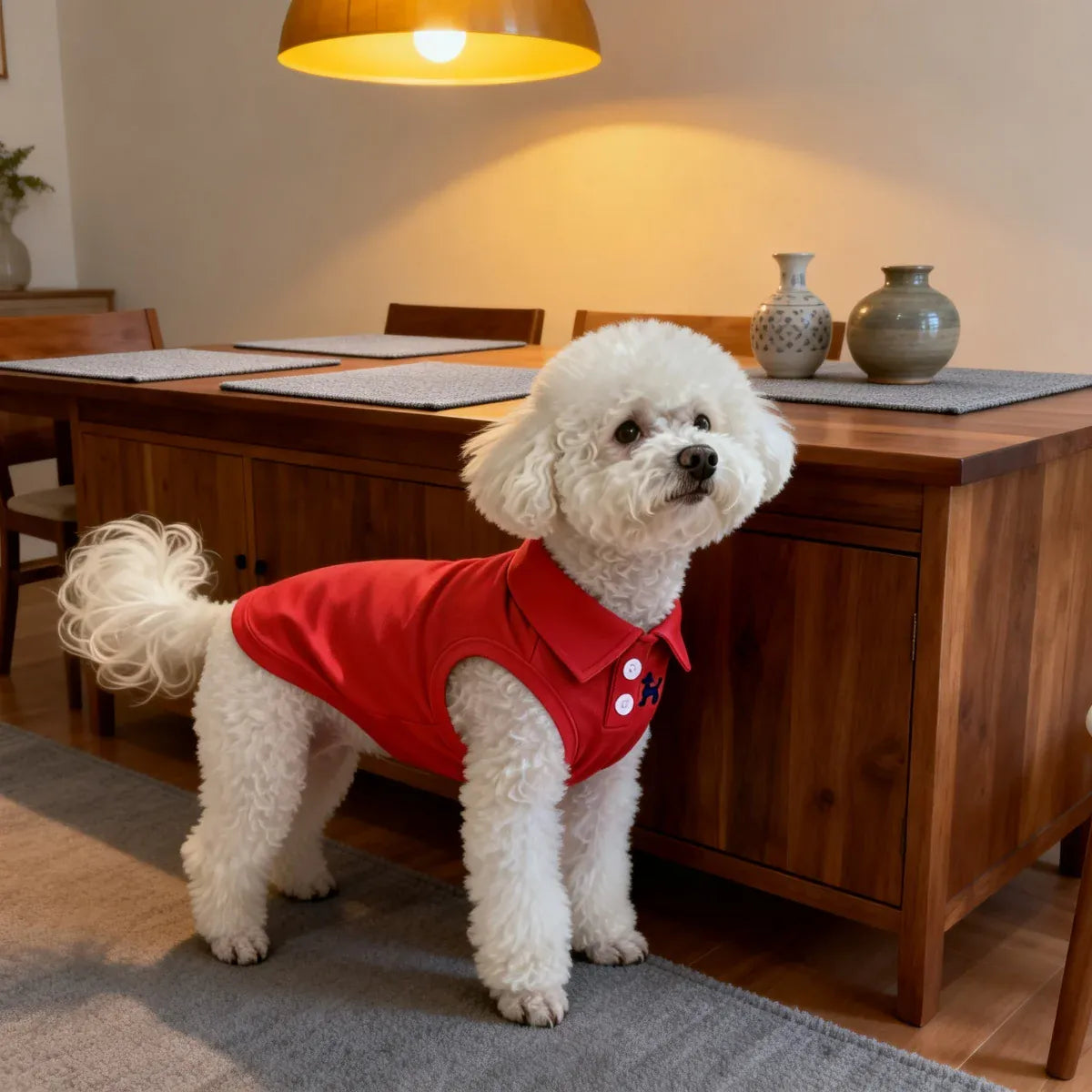 Dog Polo Shirt | Breathable Summer Pet Clothing | Hotdiggidydog®