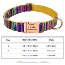 Personalized Engraved Dog Collar