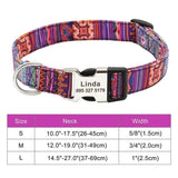 Personalized Engraved Dog Collar