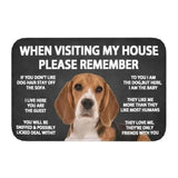 Personalized Dog Mats