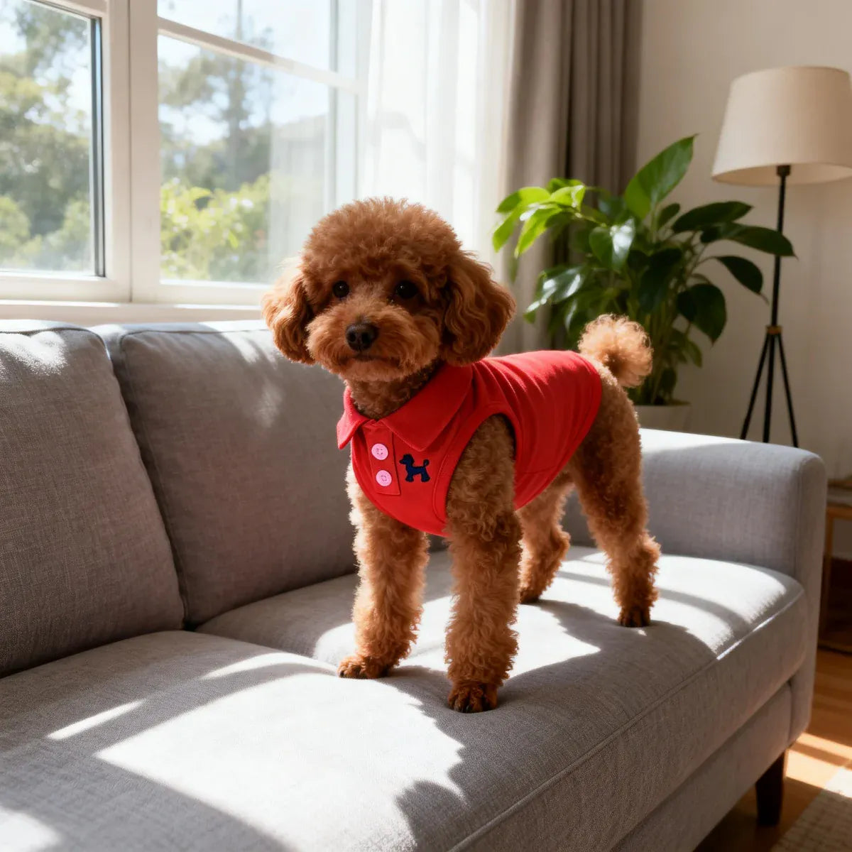 Dog Polo Shirt | Breathable Summer Pet Clothing | Hotdiggidydog®