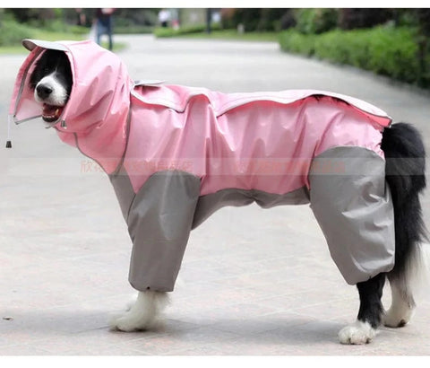 Umbrella Raincoat for Large Dogs