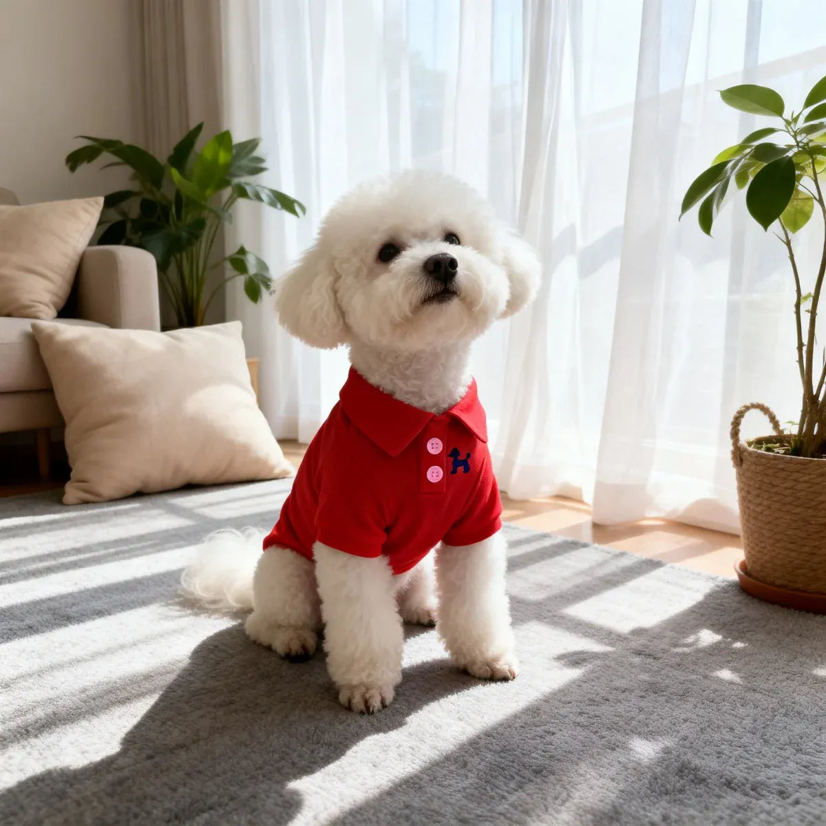 Dog Polo Shirt | Breathable Summer Pet Clothing | Hotdiggidydog®