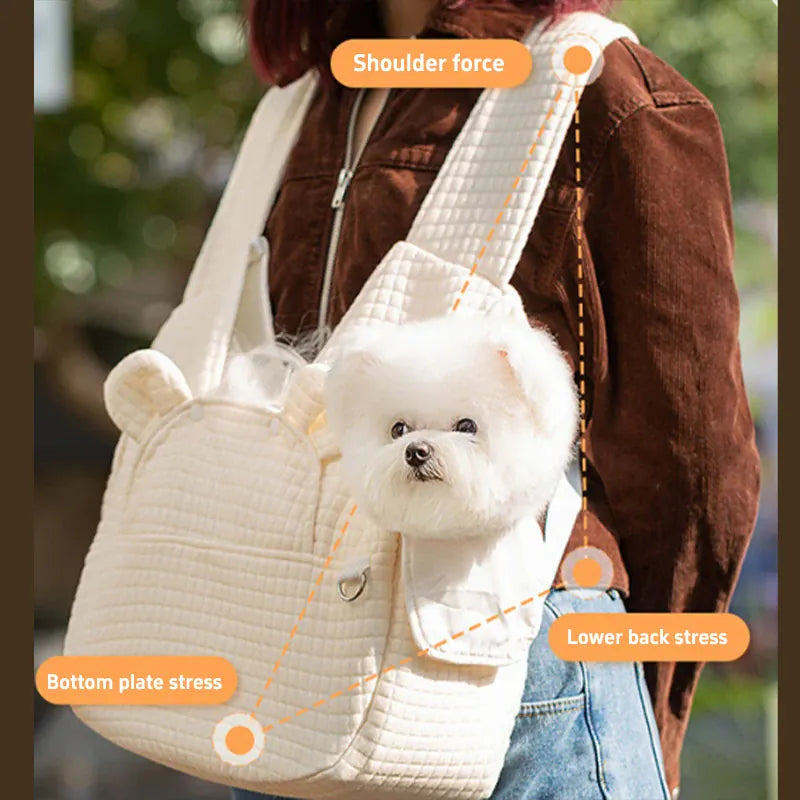 Portable Soft Outdoor Dog Backpack