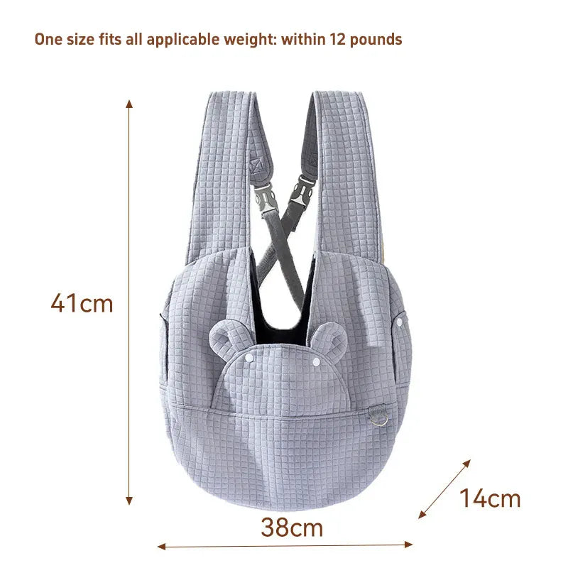 Portable Soft Outdoor Dog Backpack