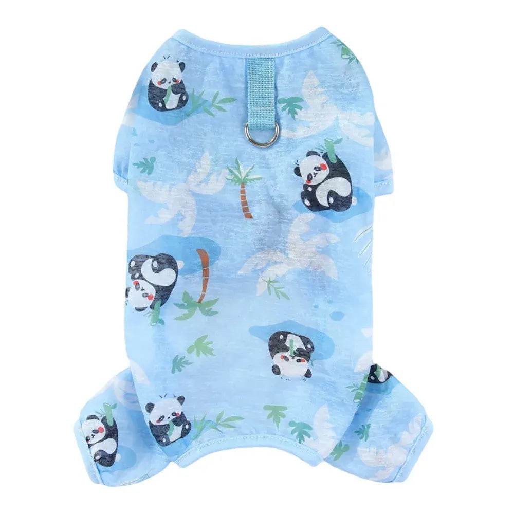 Dog & Cat Cooling Jumpsuit | Breathable Mesh Pet Clothes XS–4XL
