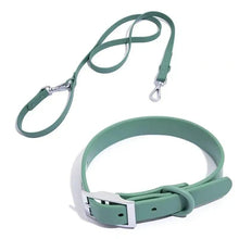 PVC Adjustable Dog Collar Harness Leash Sets