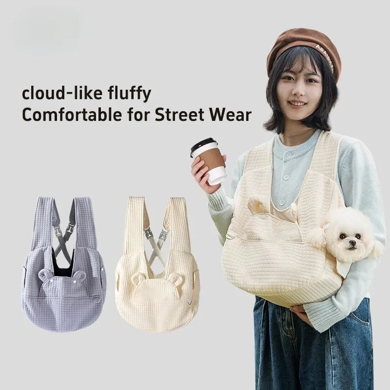 Portable Soft Outdoor Dog Backpack