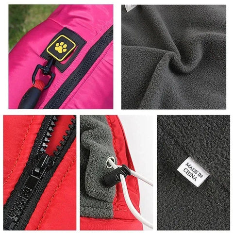 Fleece Lined Dog Coat