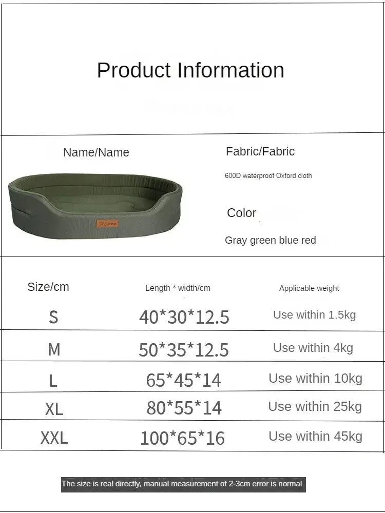 Dog Cushions Winter Pet Bed Sofa Large Dogs Fluffy