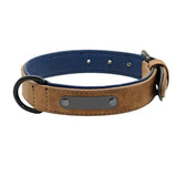 Personalized Vegan Leather Dog Collar