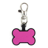 Silent Personalized Double Sided Silicone Dog ID Tag