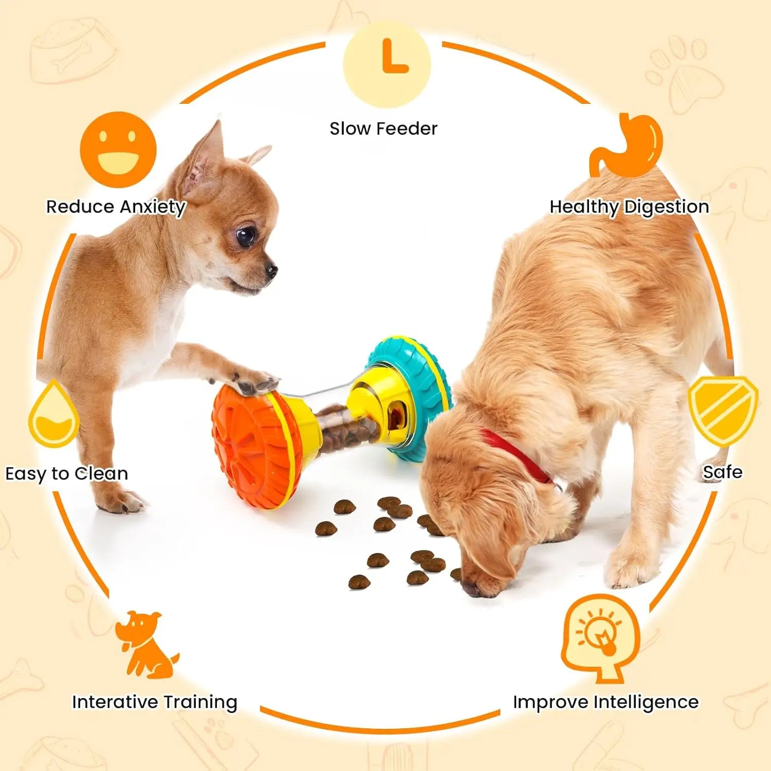 Interactive Dog Puzzle Toy
