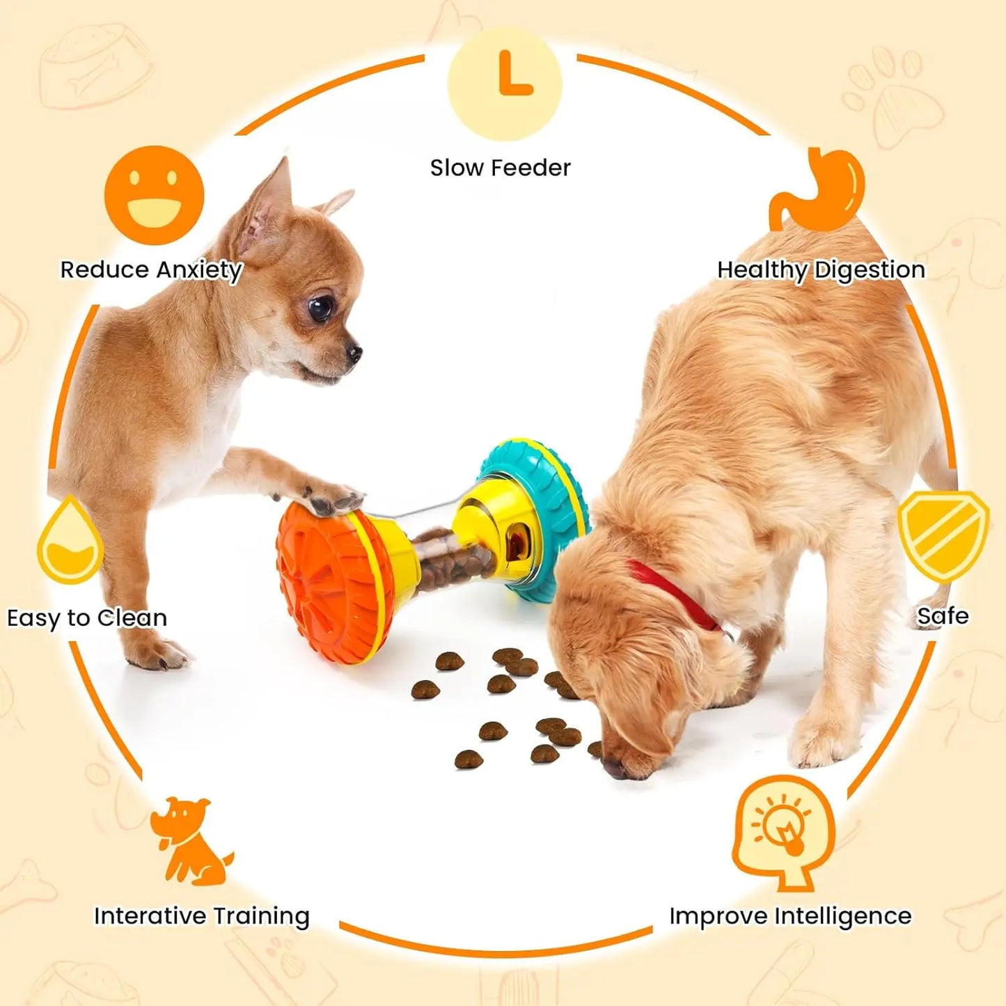 Interactive Dog Puzzle Toy