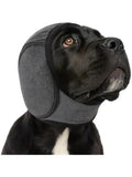 Dog Ear Wrap for Grooming – Adjustable Grey Hood