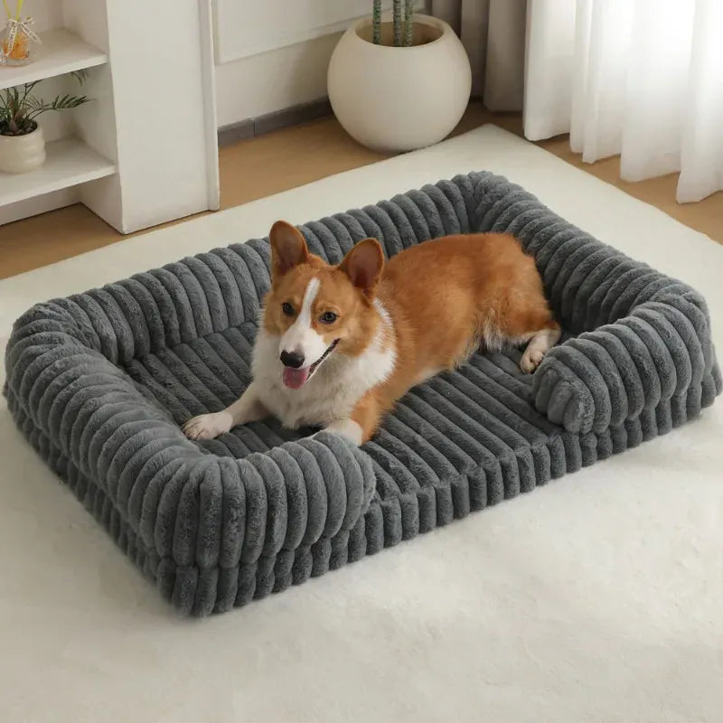 Calming Orthopedic Memory Foam Sofa Dog Bed