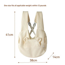 Portable Soft Outdoor Dog Backpack
