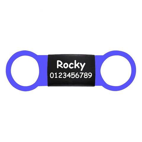 Slide On Personalized Dog ID Tag