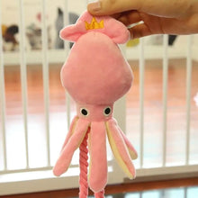 squid dog toy