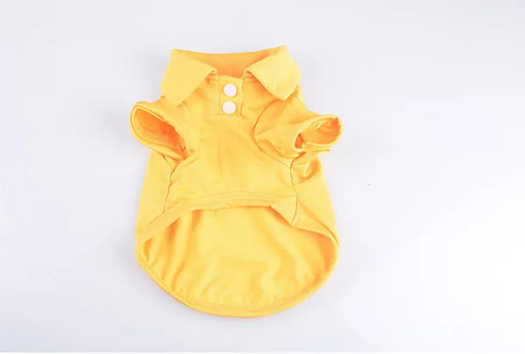 Dog Vest T-Shirt | Lightweight Pet Polo for Small Breeds | Hotdiggidydog®