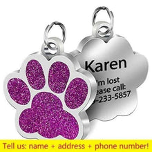 Personalized Dog Name Tag