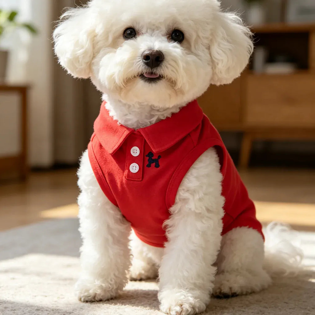 Dog Polo Shirt | Breathable Summer Pet Clothing | Hotdiggidydog®