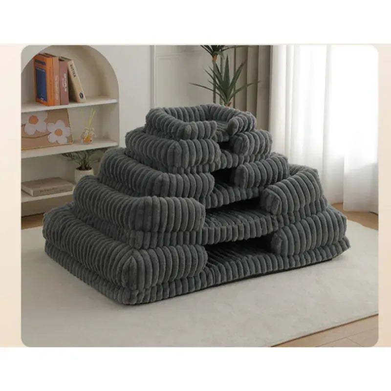 Calming Orthopedic Memory Foam Sofa Dog Bed