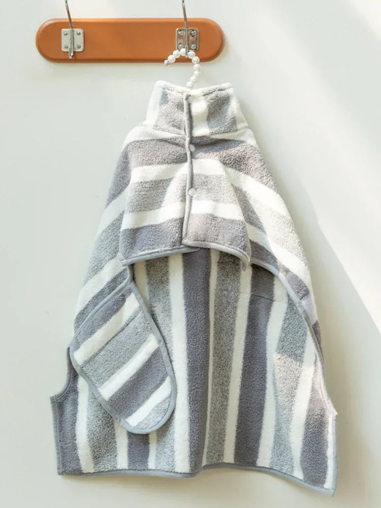 1PC Thick Absorbent Oversized Dog Bathrobe
