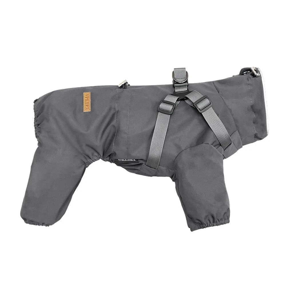 Dog Raincoat with Harness