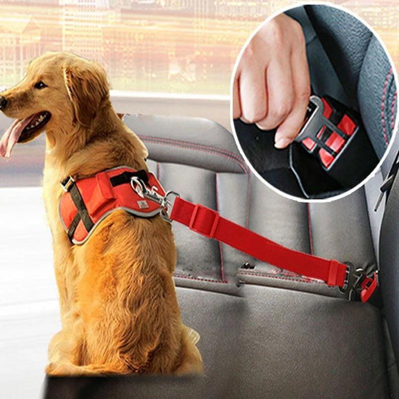Telescopic Traction Rope For Pet Car Seat Belt™️ (The Pully)