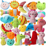 Dog Squeaky Plush Toys (27 Pack)